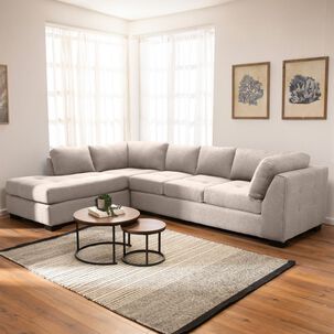 Sofá Seccional Living Factory Londres Izquierdo / 7 Cuerpos