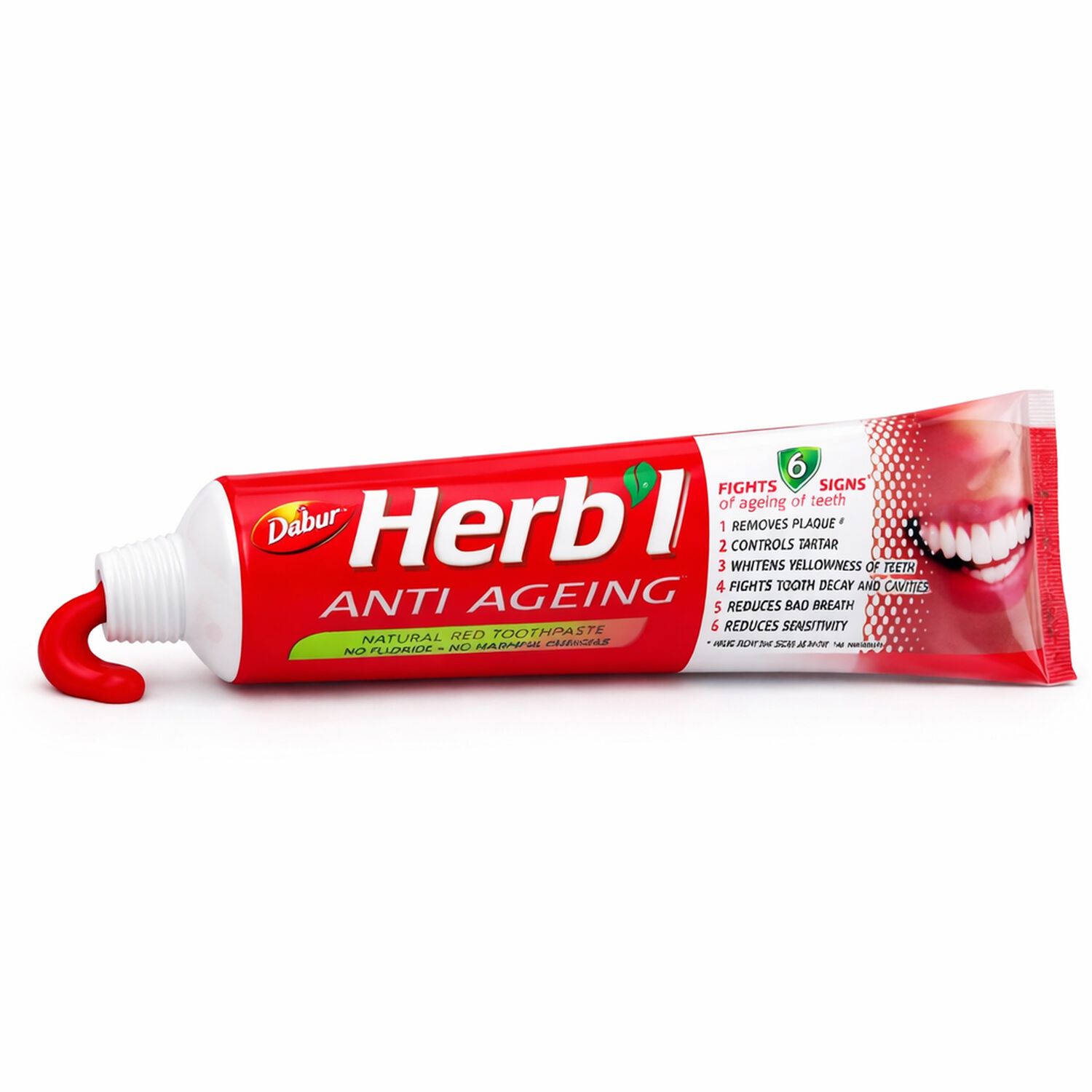 Pasta Dental Herb'l Anti Envejecimiento + Cepillo De Dientes 150gr image number 1.0