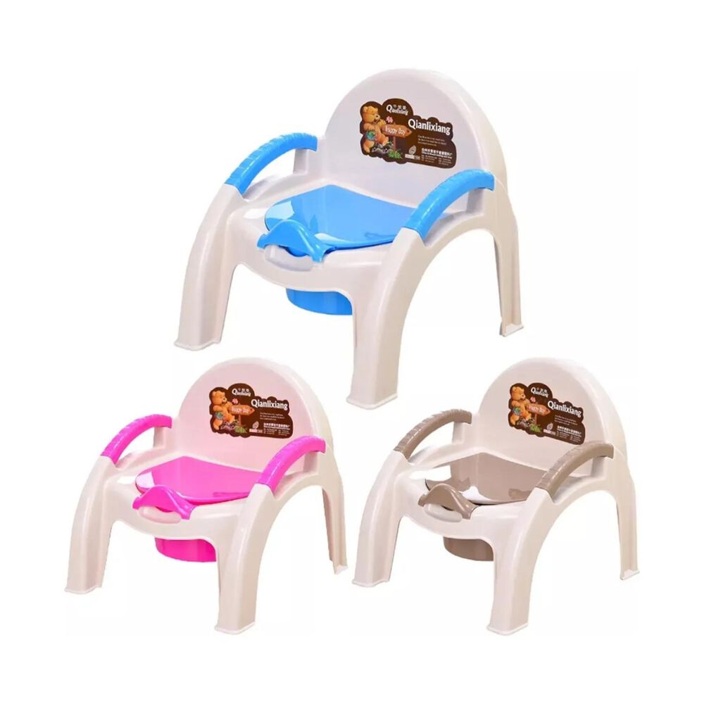 Pelela Silla De Bebes Baño Tapa Desmontable Blanco Celeste image number 2.0