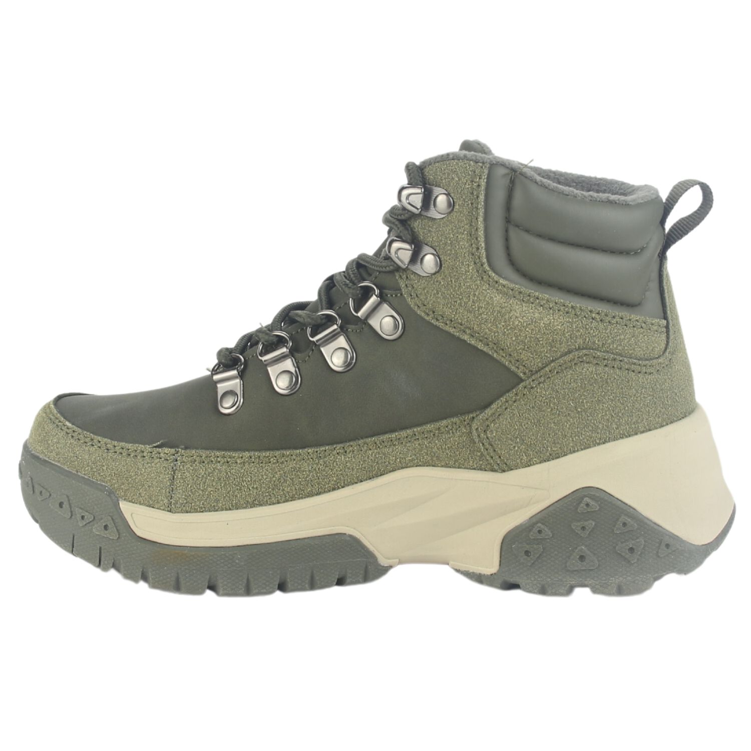 Botin Outdoor Funway Mujer Nevado-2 Oliva image number 1.0
