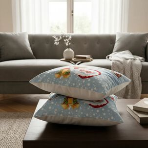 Set De 2 Cojines 45x45cm Navidad - Reno