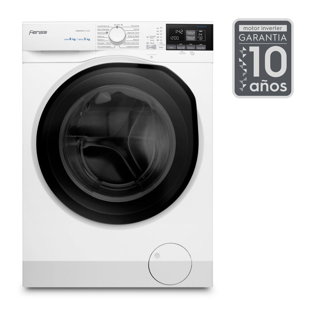 lavadora secadora fensa perfect care 8wd 8 kilos
