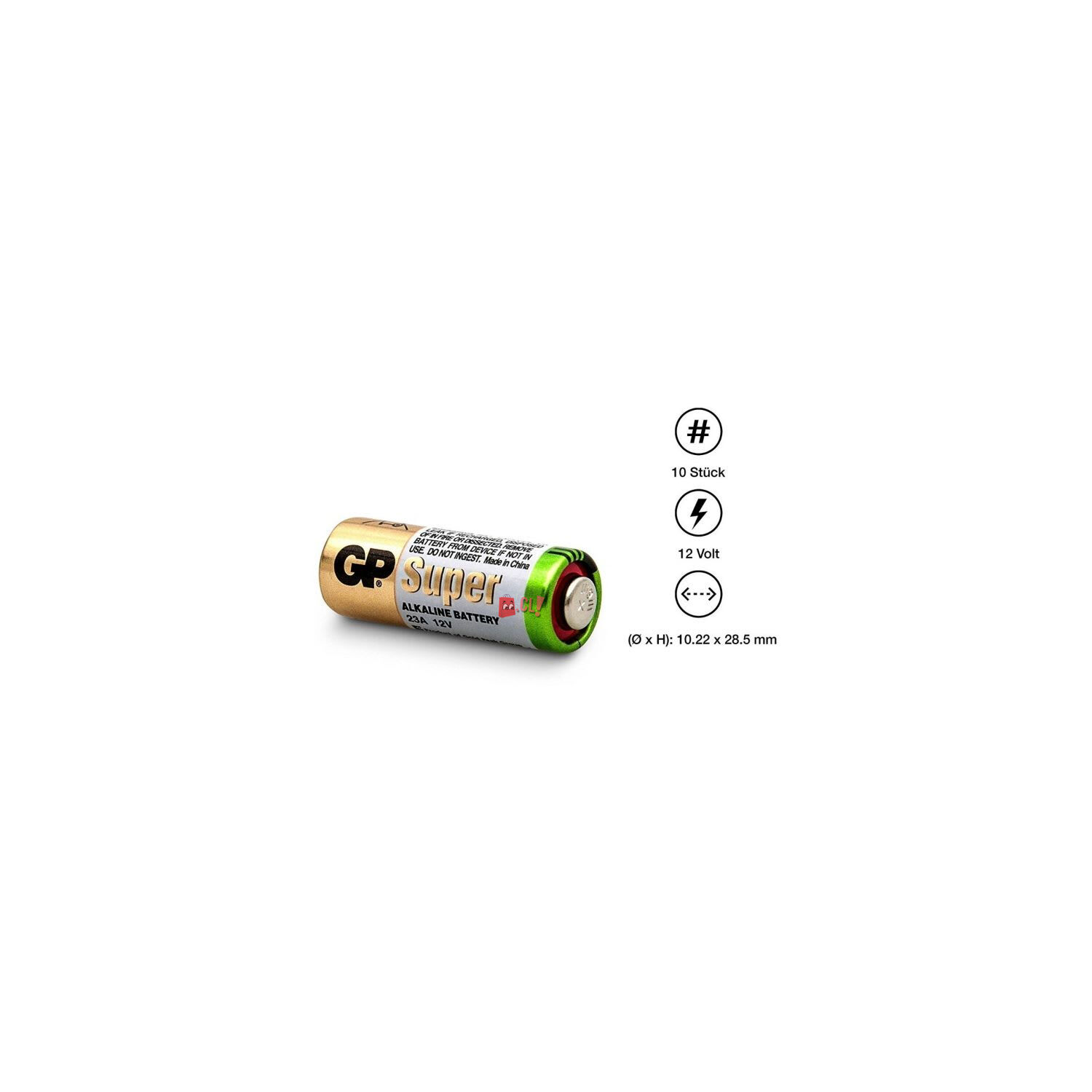 5 Pilas Gp 23a 12v High Voltaje Alcalina - Ps image number 1.0