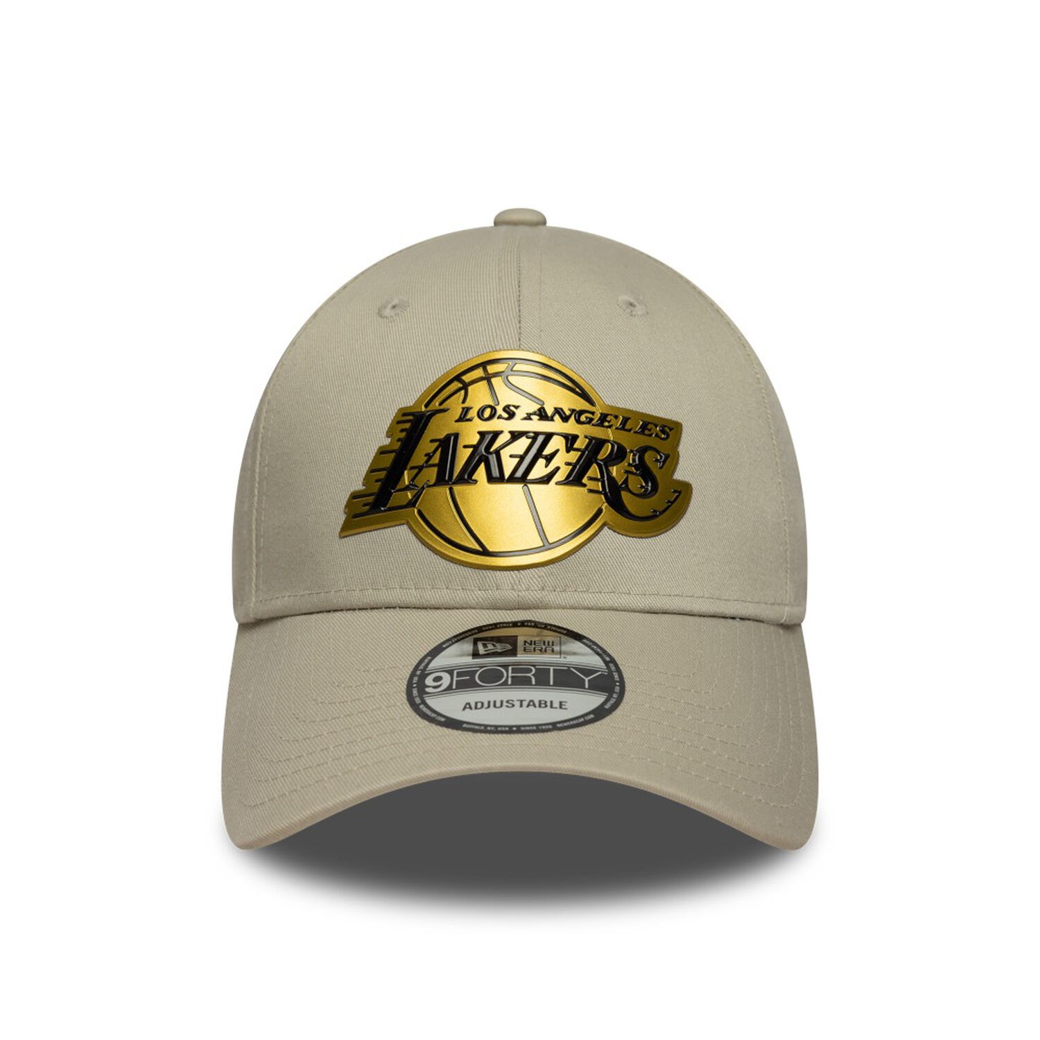 Gorra 9forty Nba Los Angeles Lakers Metallic Beige image number 1.0