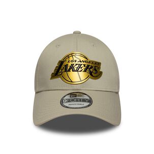 Gorra 9forty Nba Los Angeles Lakers Metallic Beige