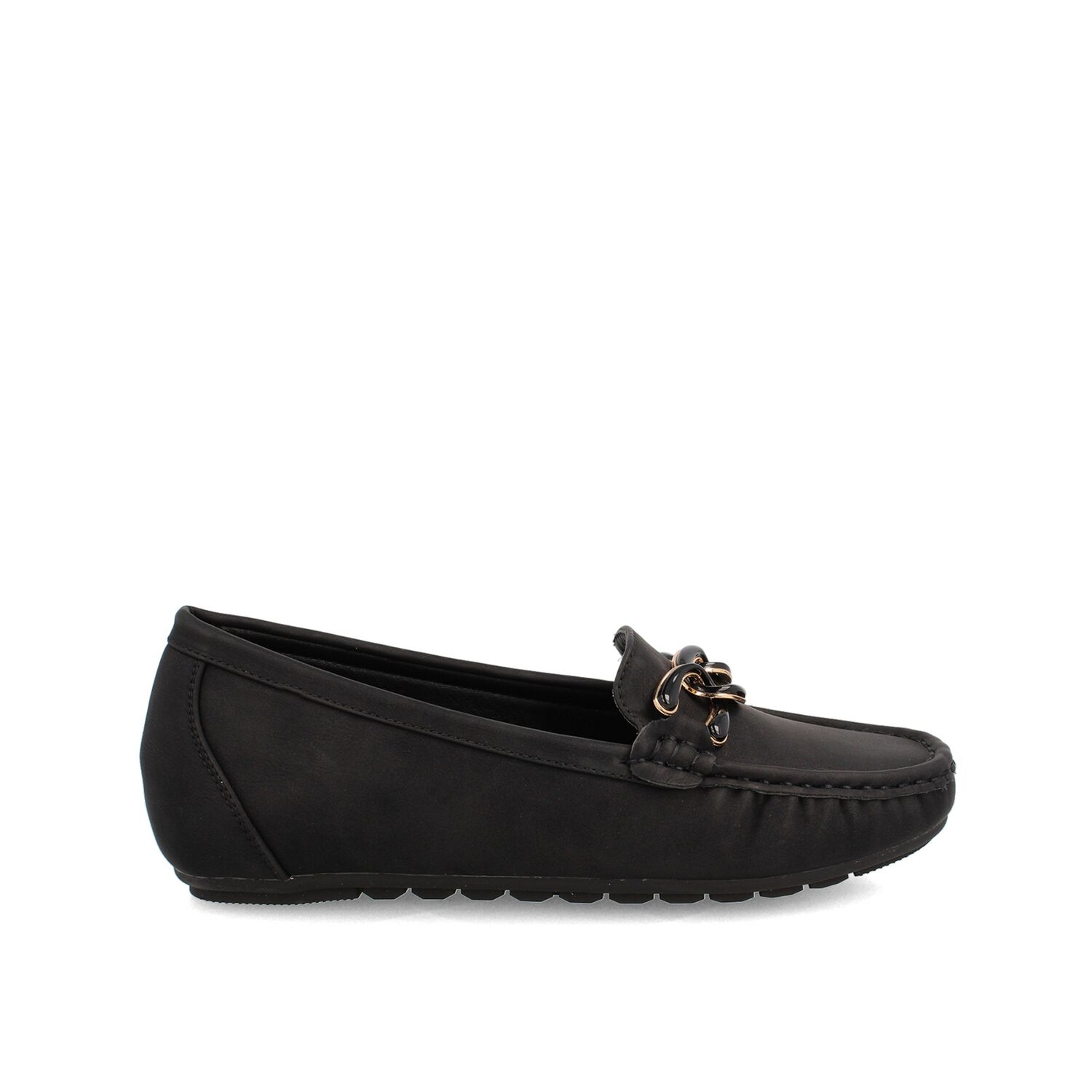 Mocasin Mujer Bata Comfit Cathina Negro image number 0.0