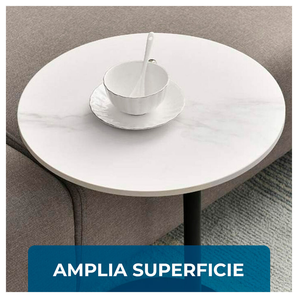 Mesa Auxiliar Con Ruedas Dise&ntilde;o Moderno Y Elegante Ideal Para Sala O Dormitorio image number 2.0