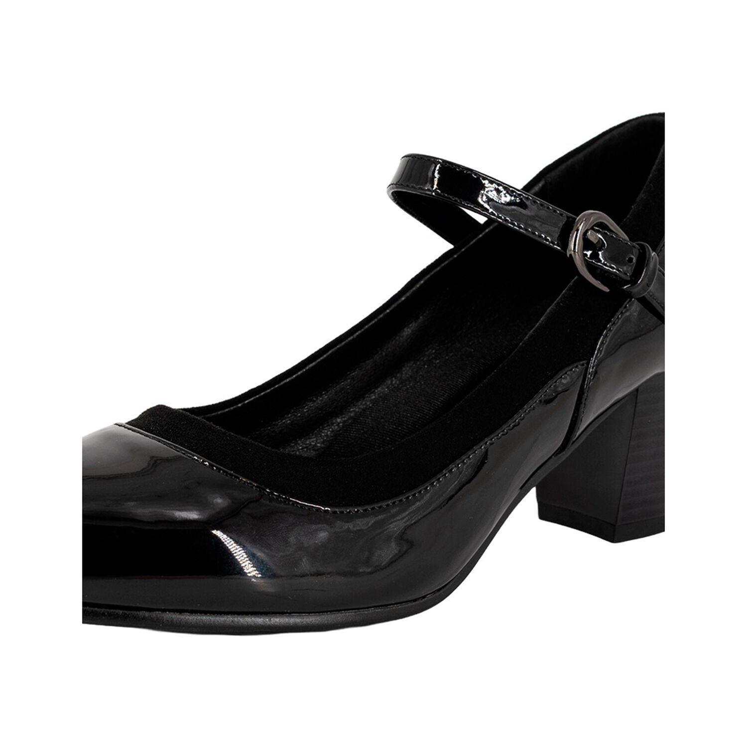 Zapato Cueca Alba Negro Charol Alquimia image number 3.0