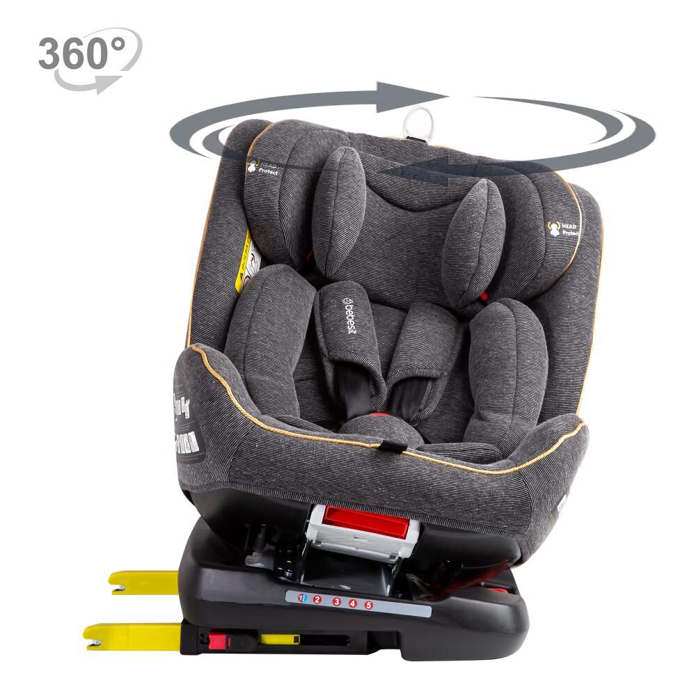 Silla de Auto Supra 360 Dark Grey Bebesit image number 1.0