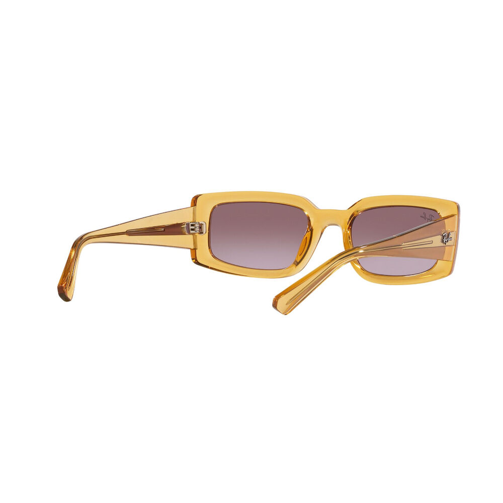 Lentes De Sol Kiliane Transparent Yellow Bio-based Sustentable Ray-ban image number 7.0