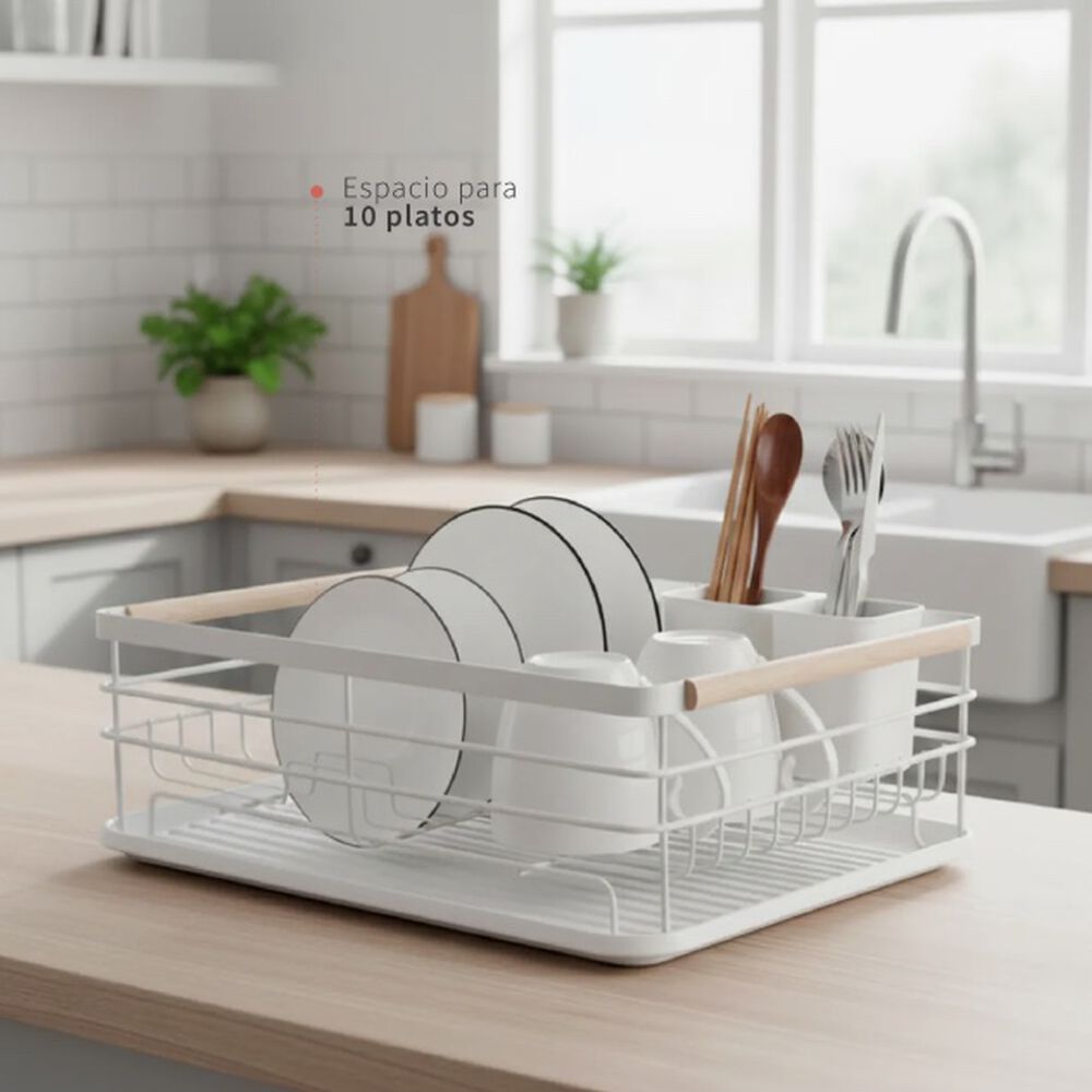 Secador Escurridor De Platos Inoxidable image number 1.0