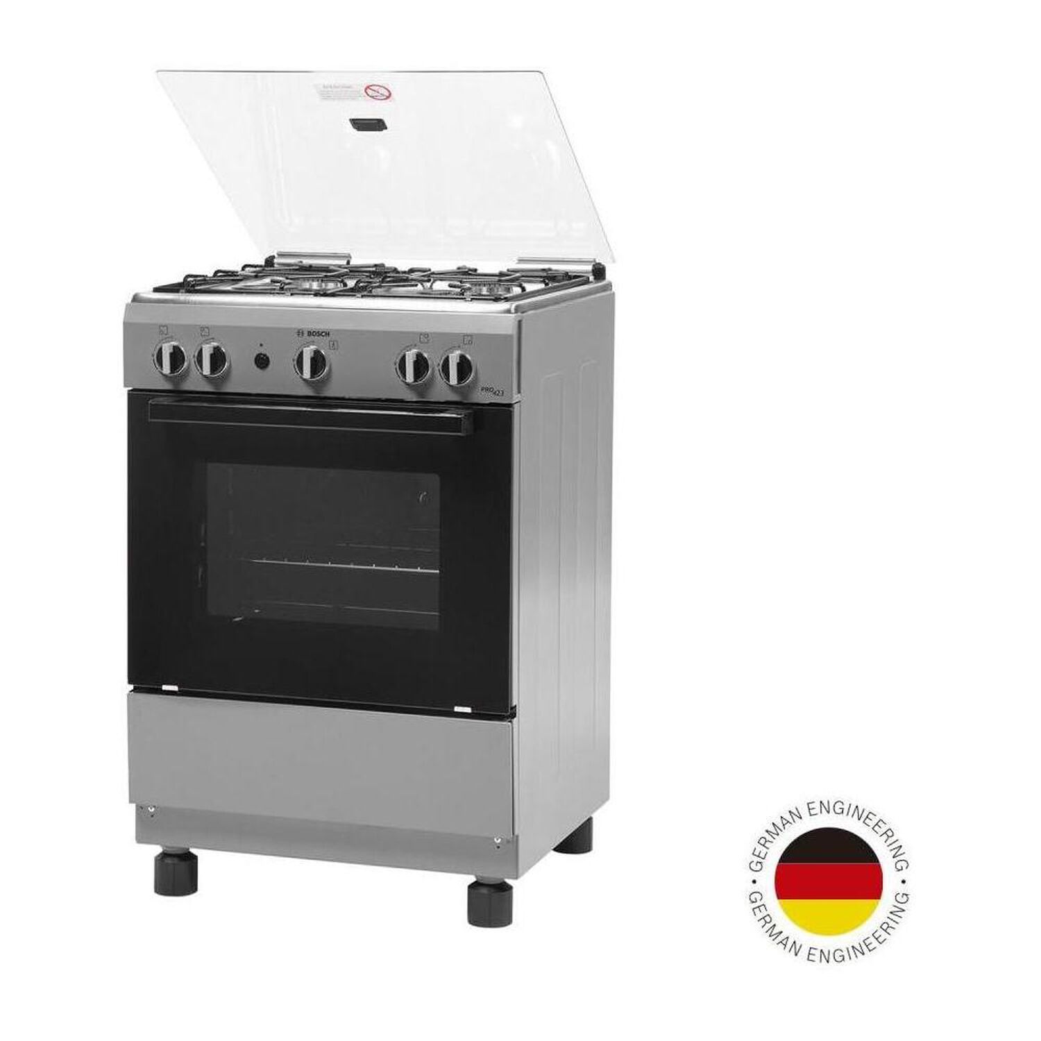 Cocina A Gas Bosch HSG18C20SE 4 Quemadores image number 2.0
