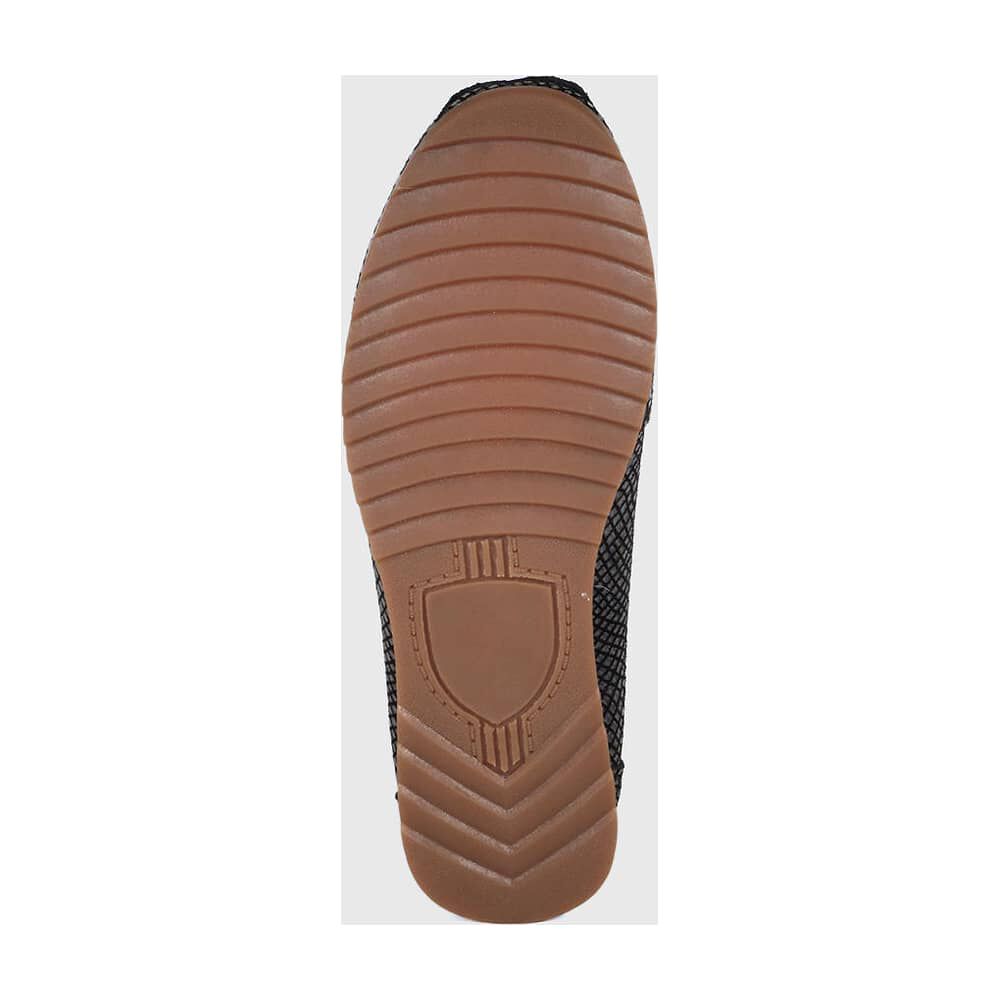 Mocas&iacute;n Cuero Ethel Negro image number 6.0