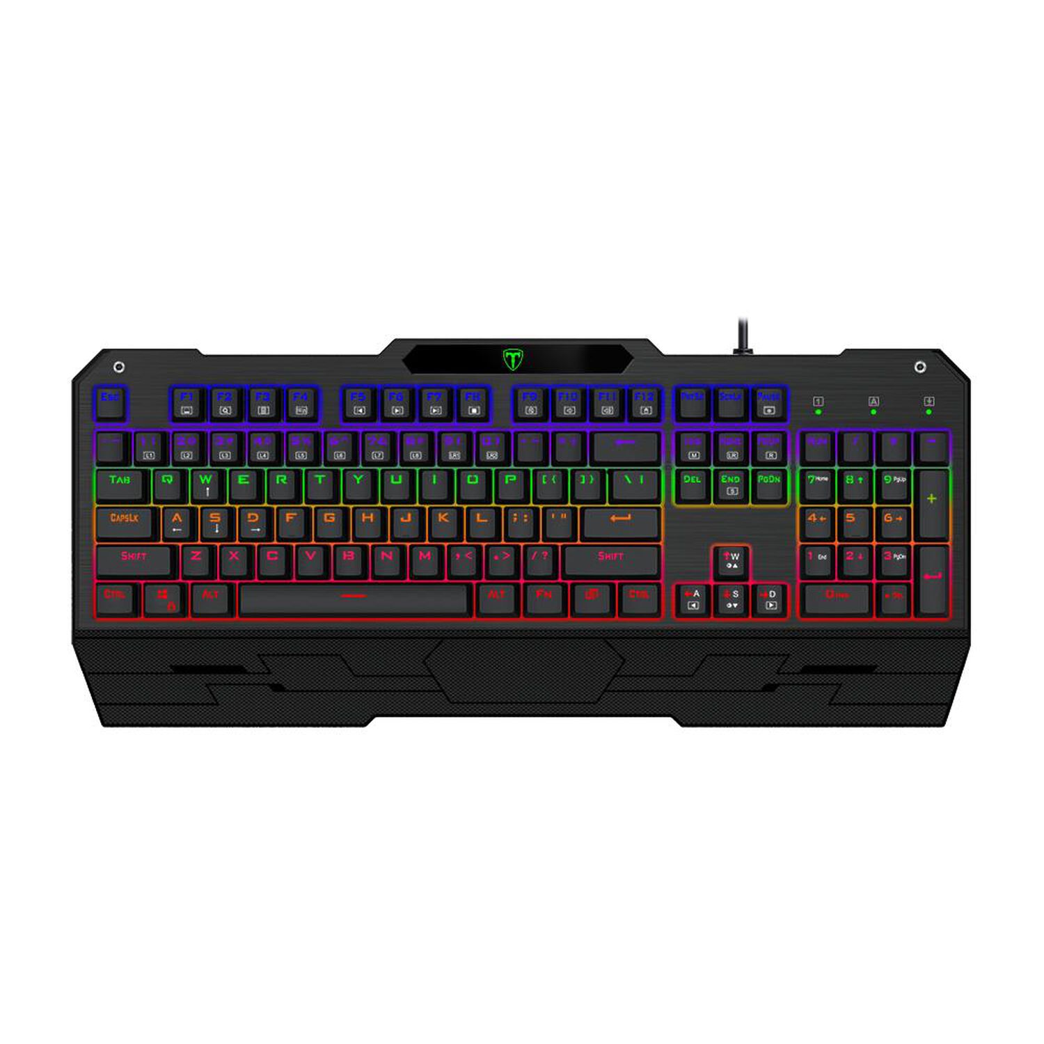 Teclado Gamer T-dagger TTGK301 Battleship image number 0.0