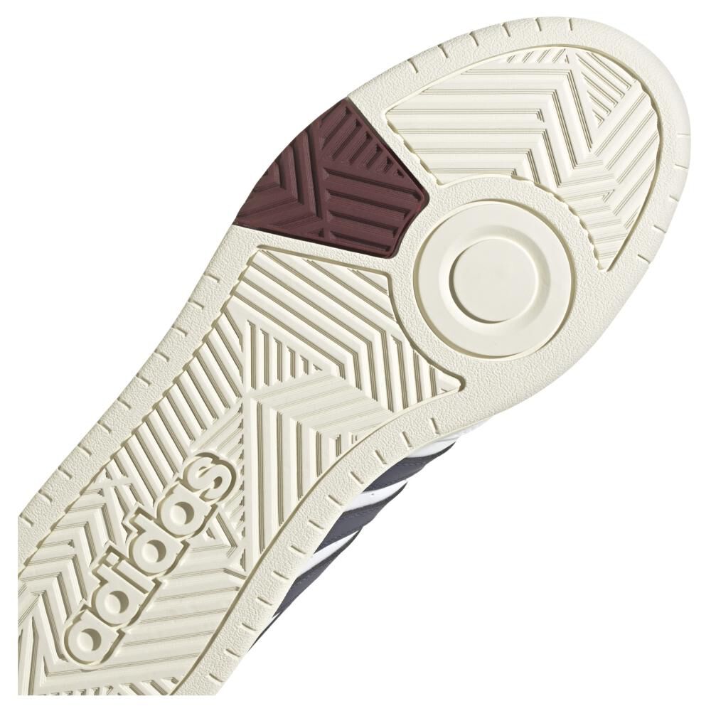 Zapatilla Urbana Hombre Adidas Hoops 3.0 Blanco image number 6.0