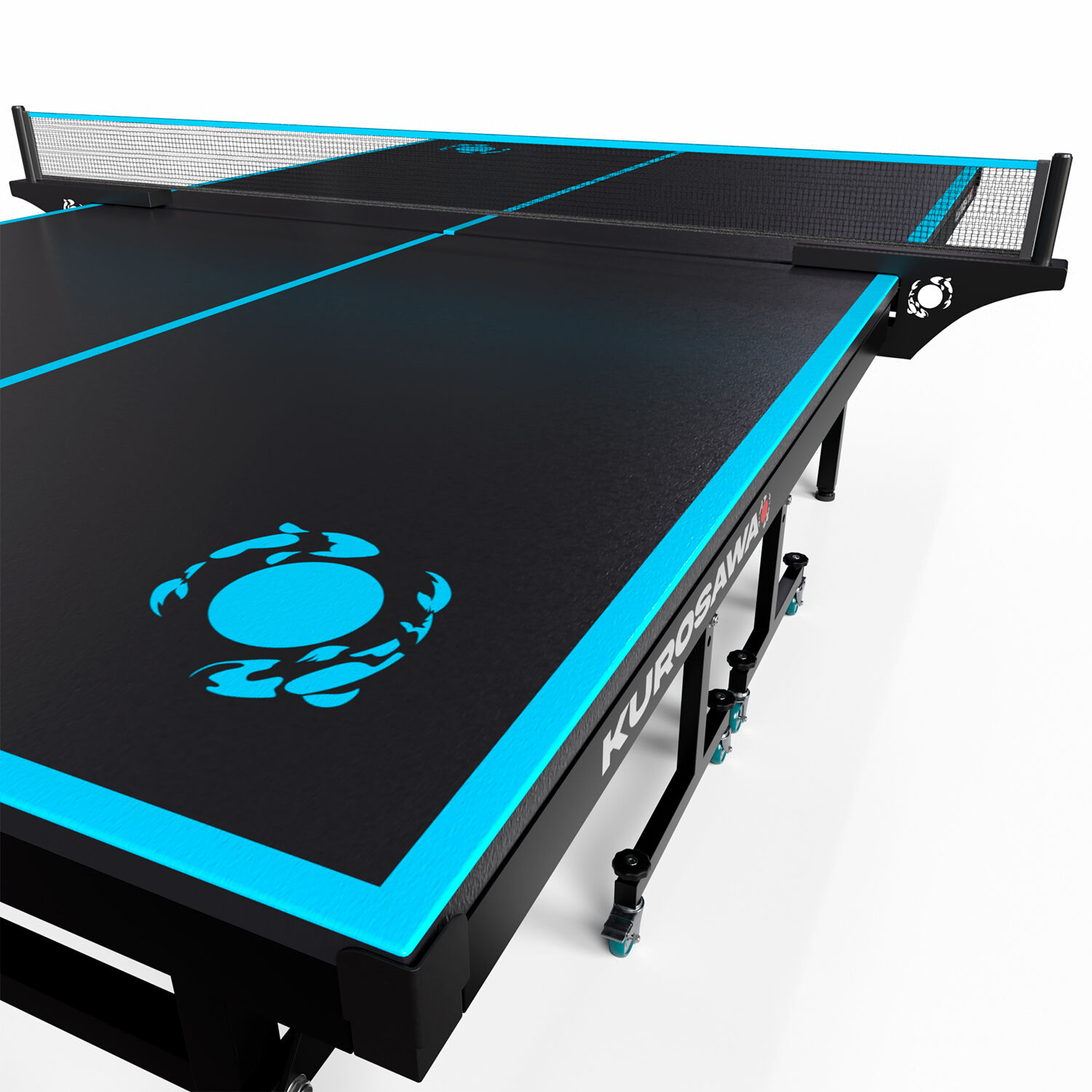 Mesa Ping Pong Kurosawa Showa Blue image number 5.0