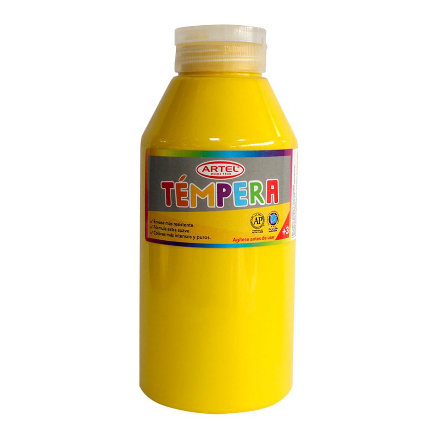 Frasco 500ml Tempera Amarillo Med 75 image number 0.0
