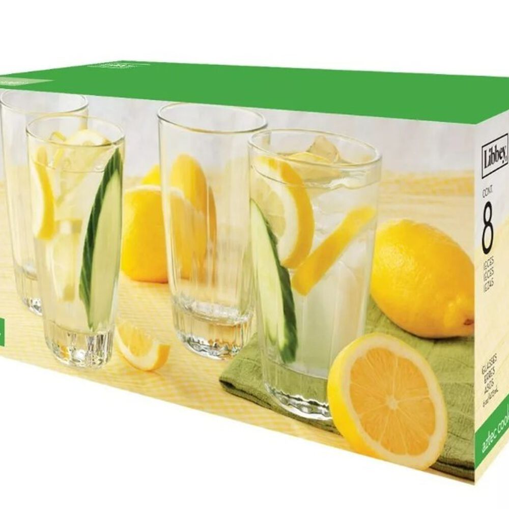 Juego 8 Vasos Cooler Aztec image number 1.0
