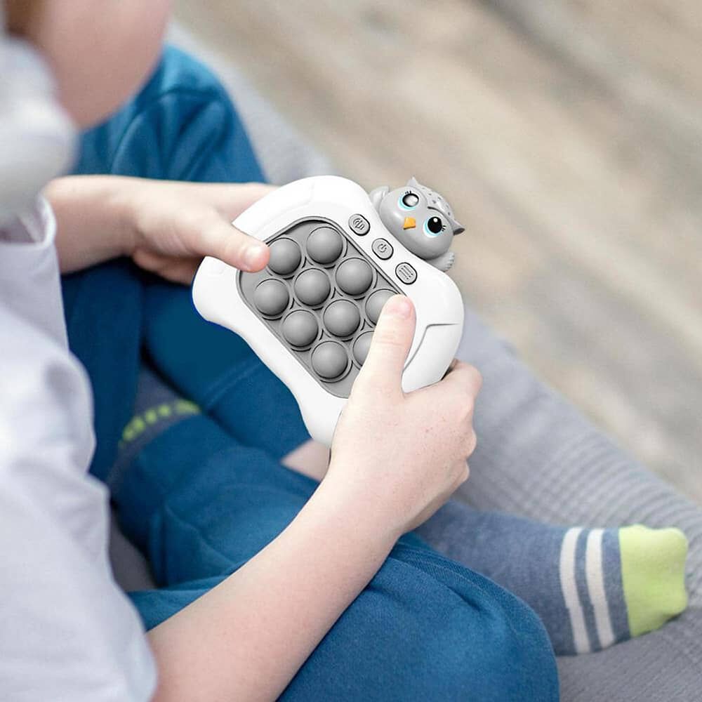 Juego Electronico Pop Its Juguete Sensorial Antiestres B&uacute;ho image number 4.0