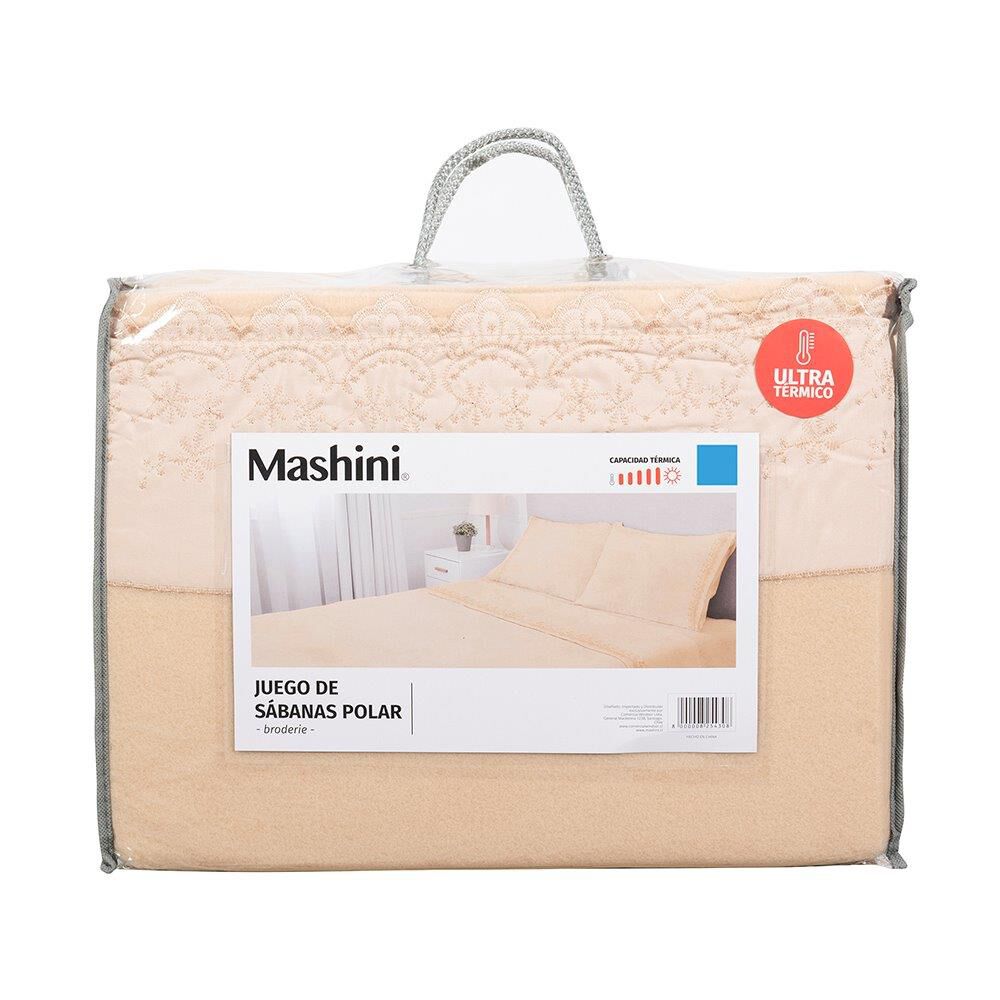 Sabana Polar Lisa Broderie 1.5 Plazas Arena image number 4.0