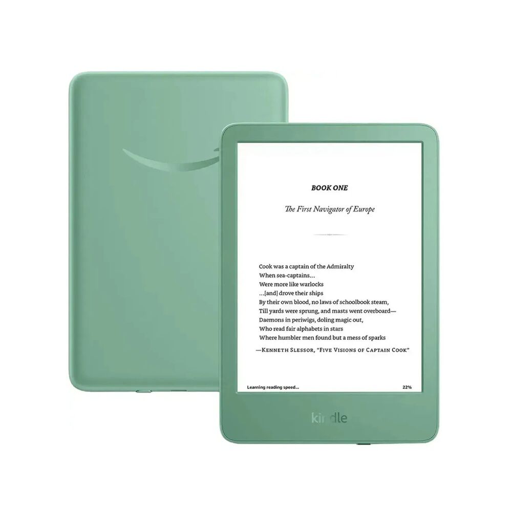 Lector Amazon Kindle 6 16gb E-reader Pantalla E-ink 300 Ppi Luz Ajustable Wifi Matcha image number 0.0