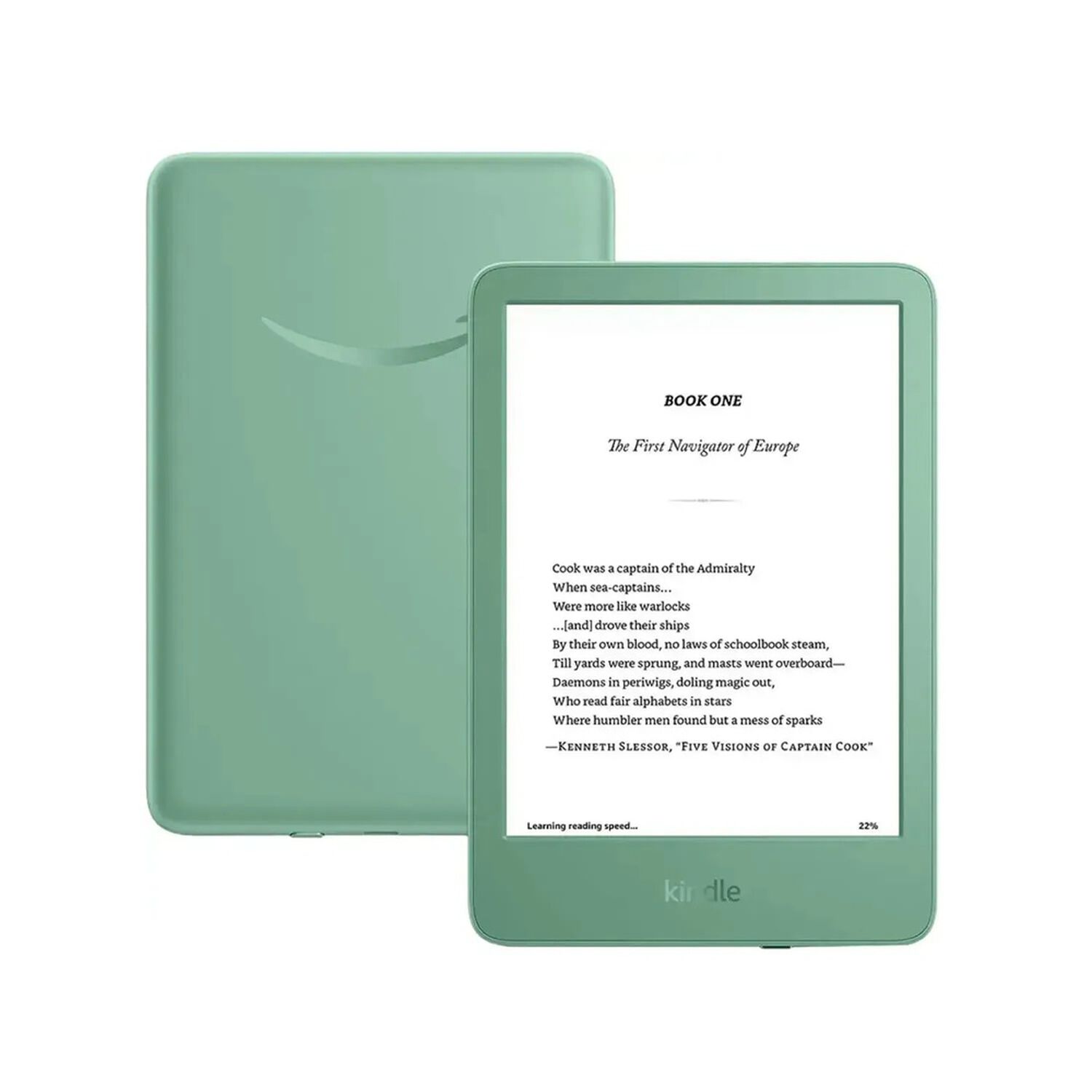 Lector Amazon Kindle 6 16gb E-reader Pantalla E-ink 300 Ppi Luz Ajustable Wifi Matcha image number 0.0