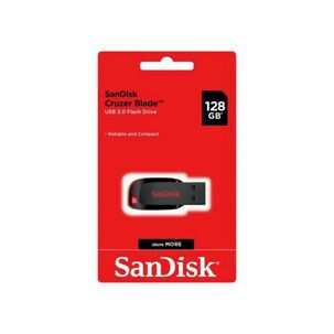 Pendrive Sandisk Cruzer Blade 128gb Usb 2.0