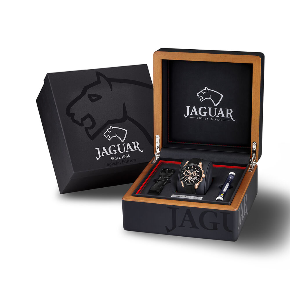Reloj J691/1 Jaguar Negro Hombre Special Edition image number 4.0