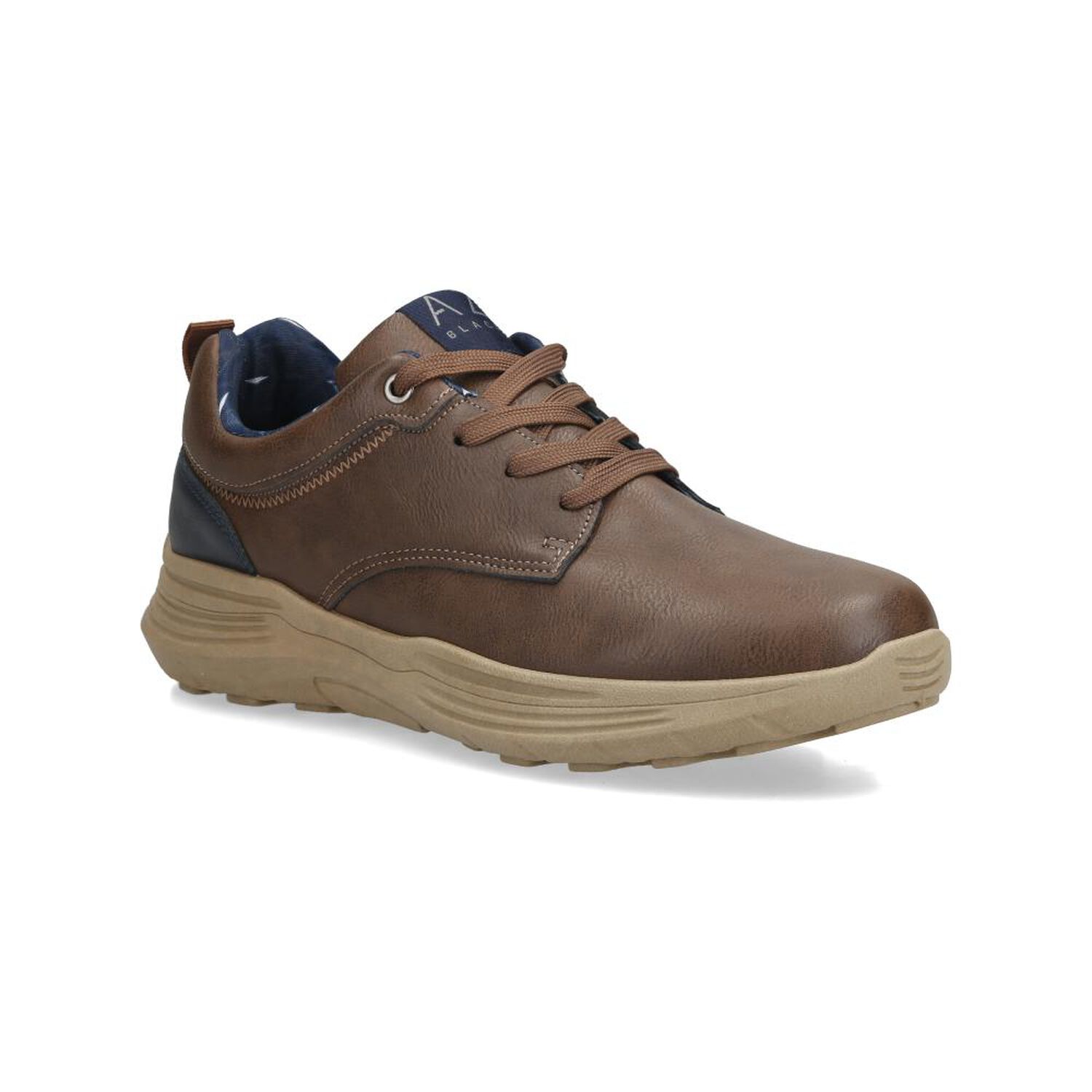Zapatilla Urbana Hombre Az Black Brown image number 0.0