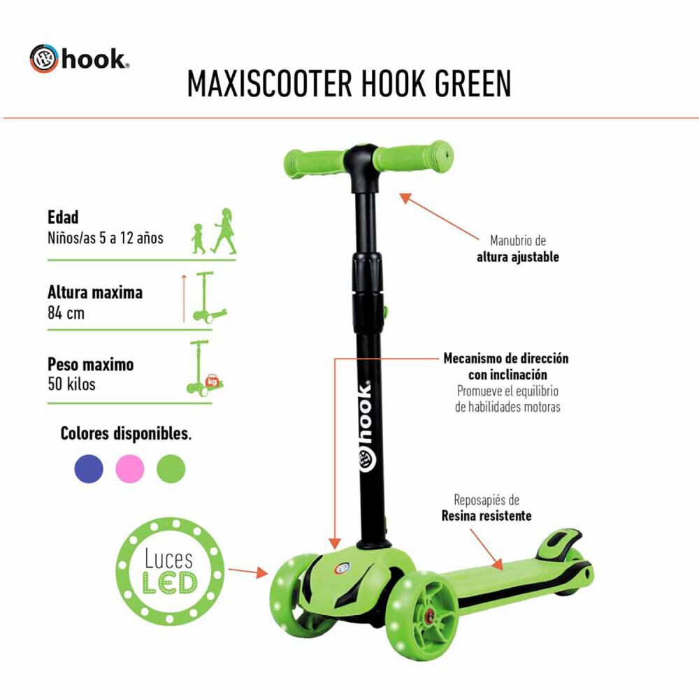 Maxiscooter Hook Green Hook image number 3.0