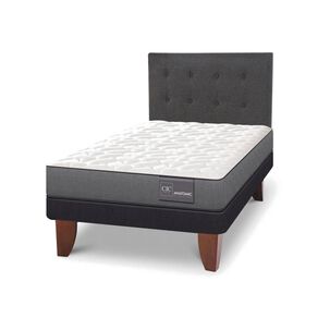 Cama Europea Cic Anatomic / 1.5 Plazas / Base Normal + Respaldo
