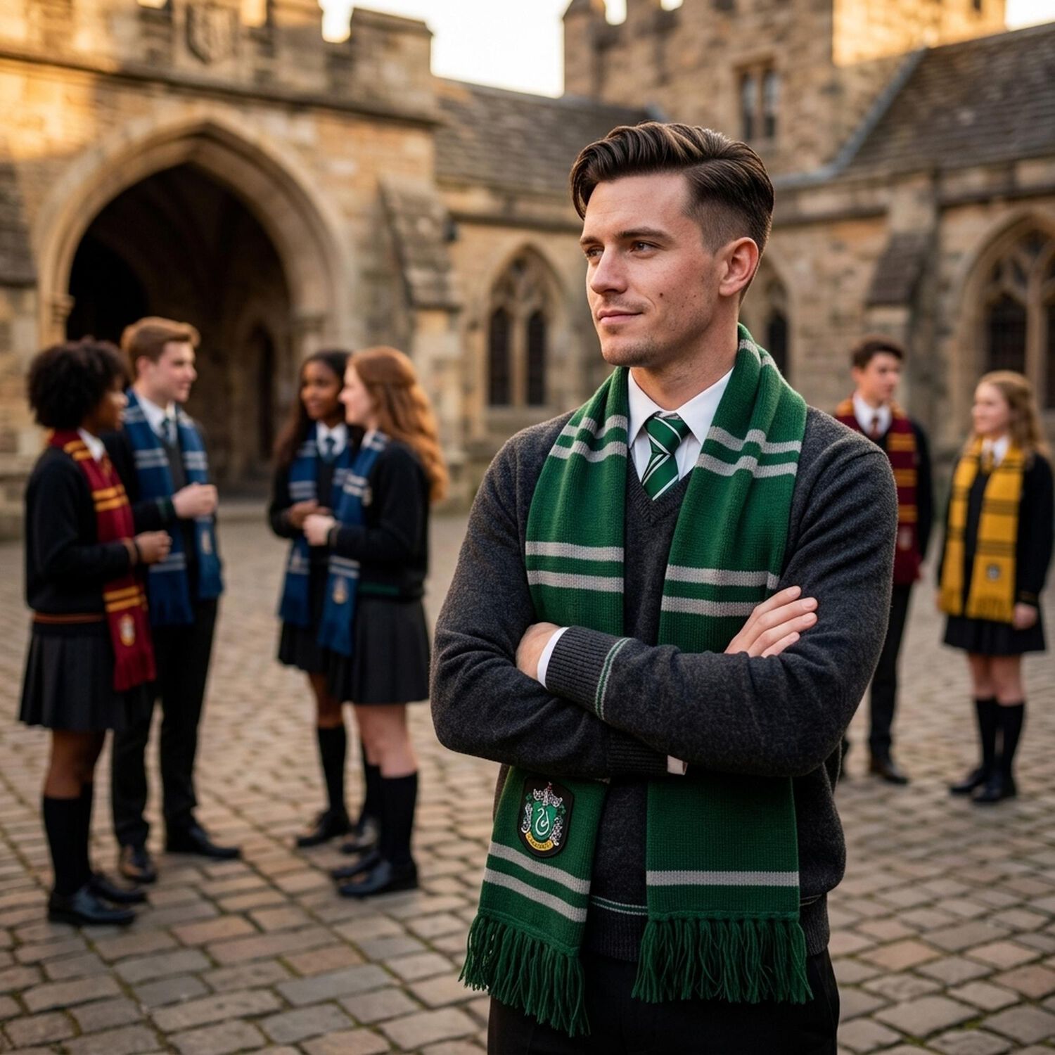 Bufanda Harry Potter Casa Slytherin Xl image number 4.0