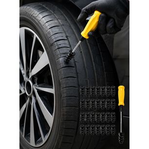 Kit Para Reparar Neumatico 51 Piezas Parche Pinchazo Moto