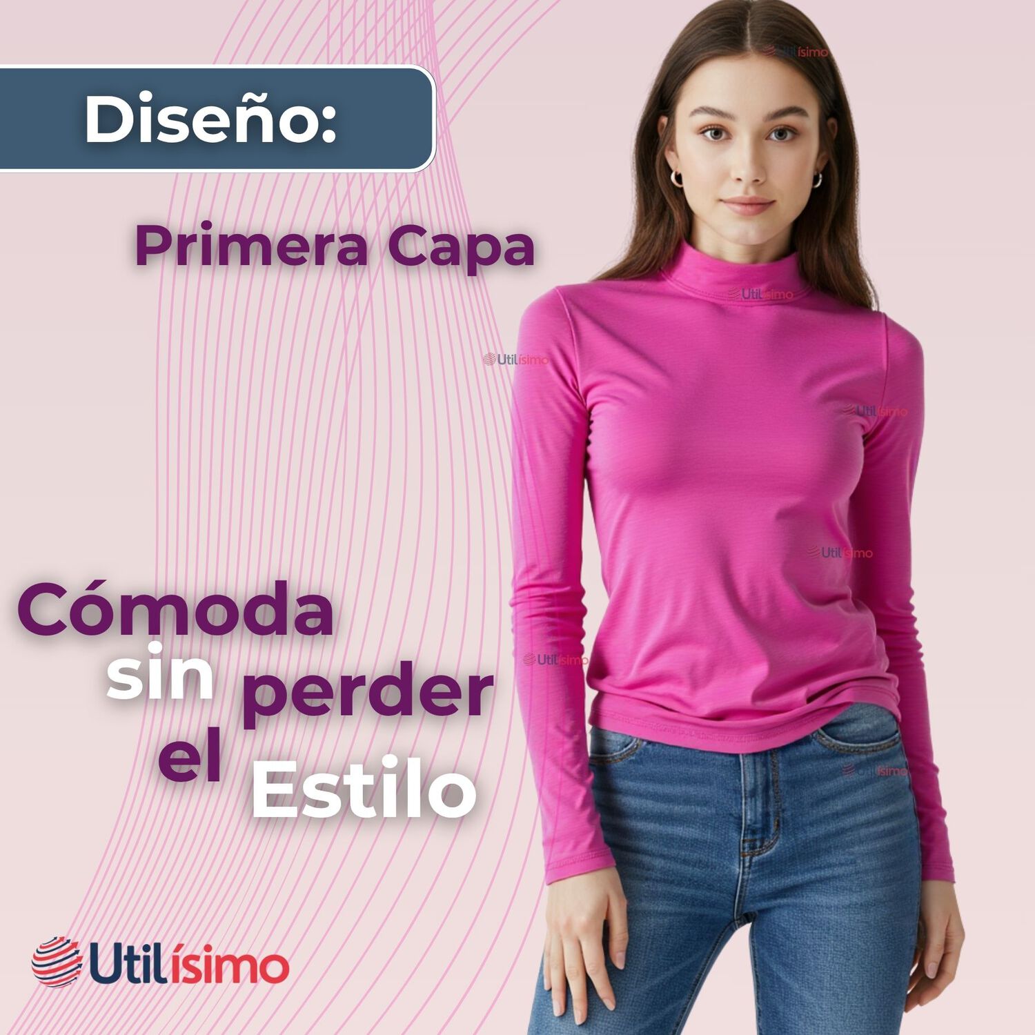 Camiseta Beatle Polar Juvenil Ni&ntilde;a Primera Capa Colores Surtidos image number 3.0