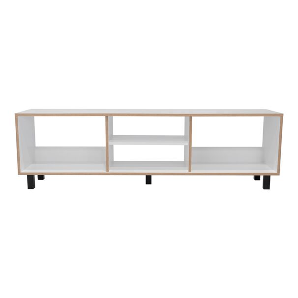 Rack Tv 70" Con 4 Espacios 47,5x160x35 Cm