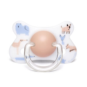 Chupete Anatomico Latex +18m 2 Uni Perros Beige