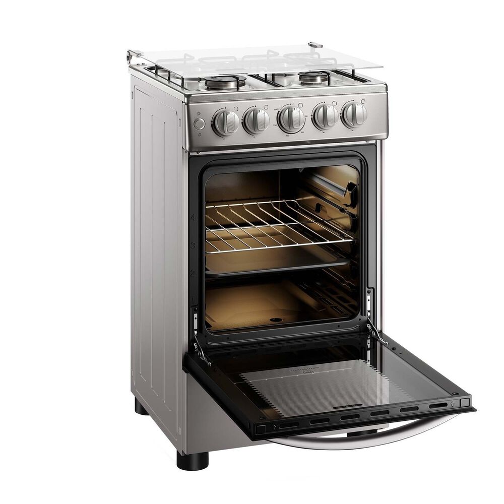 Cocina A Gas 4 Platos Limpiaf&aacute;cil Y Parrillas Alambr&oacute;n Fm4es image number 7.0