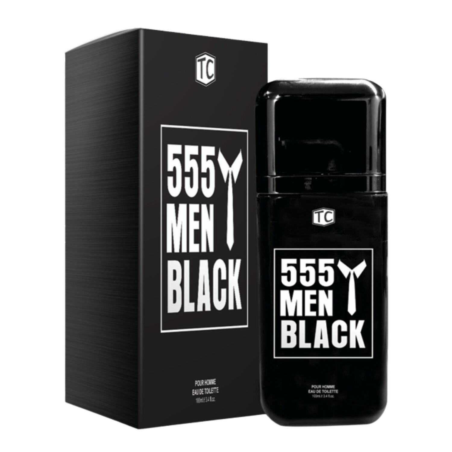 Tc 555 Men Black Edt 100 Ml image number 0.0
