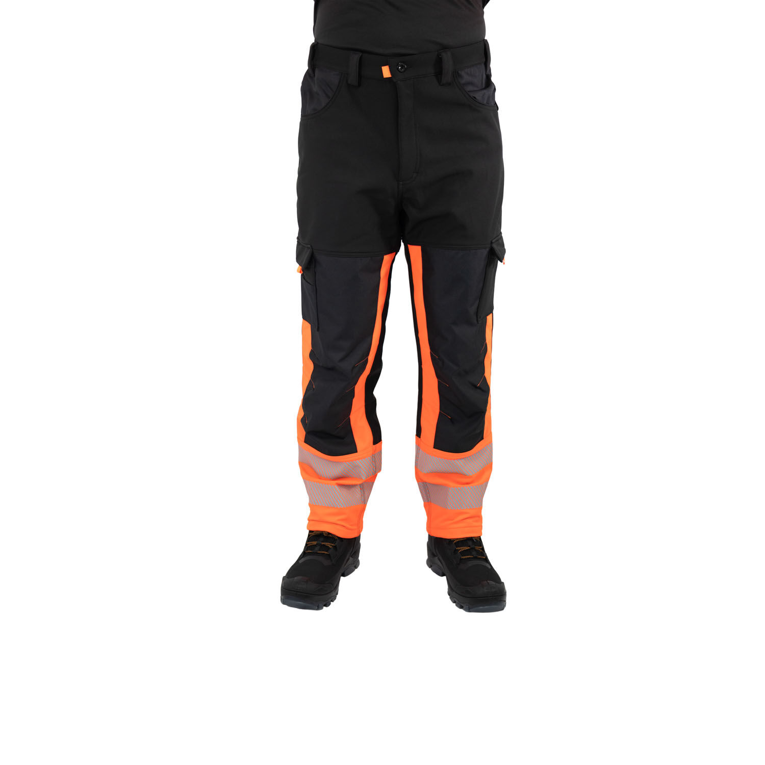 Pantal&oacute;n Softshell Hw Oklan Rojo Fluor image number 0.0