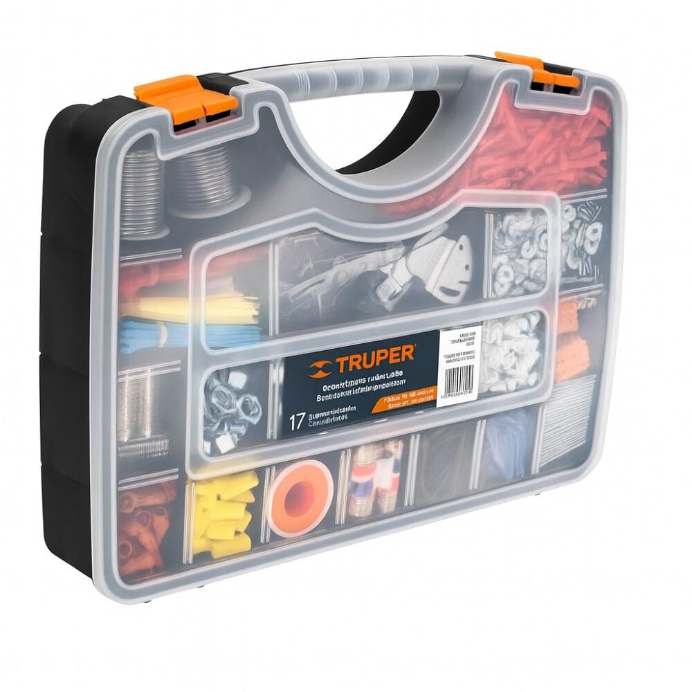 Caja Organizadora De Herramientas Trabajo Pernos Complemento image number 3.0