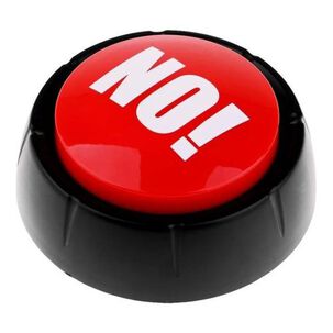 Botón Entretenido ¡no! Con Sonido El Gran Boton Rojo Broma