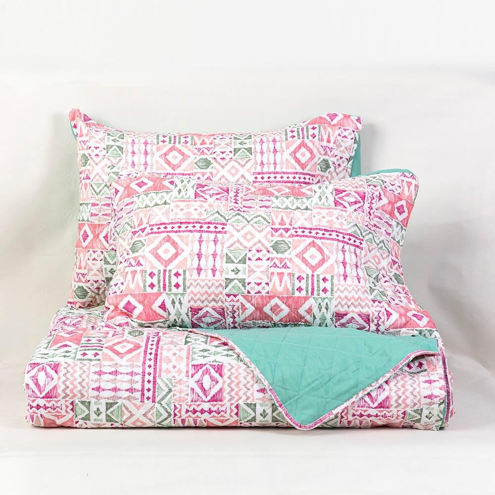 Cubrecama Quilt Cosido Patchwork 1.5 Plazas Kiddo image number 3.0