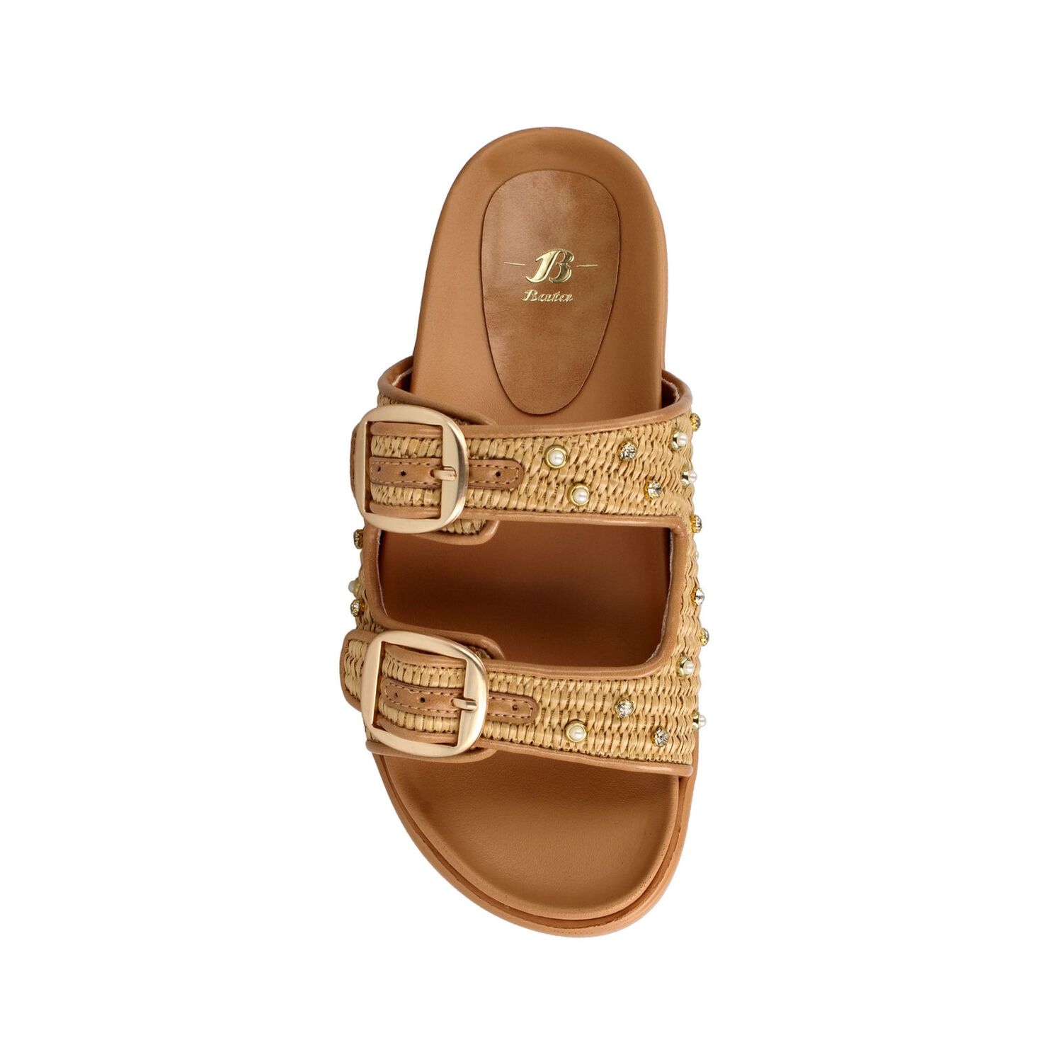 Sandalia Mujer Bata Barack Beige image number 3.0