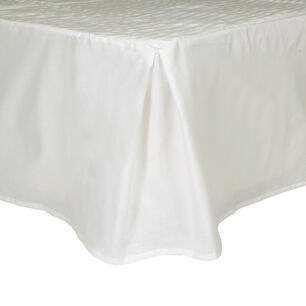 Faldon Unicolor 2 Plazas Color Beige 144 Hilos Arthome