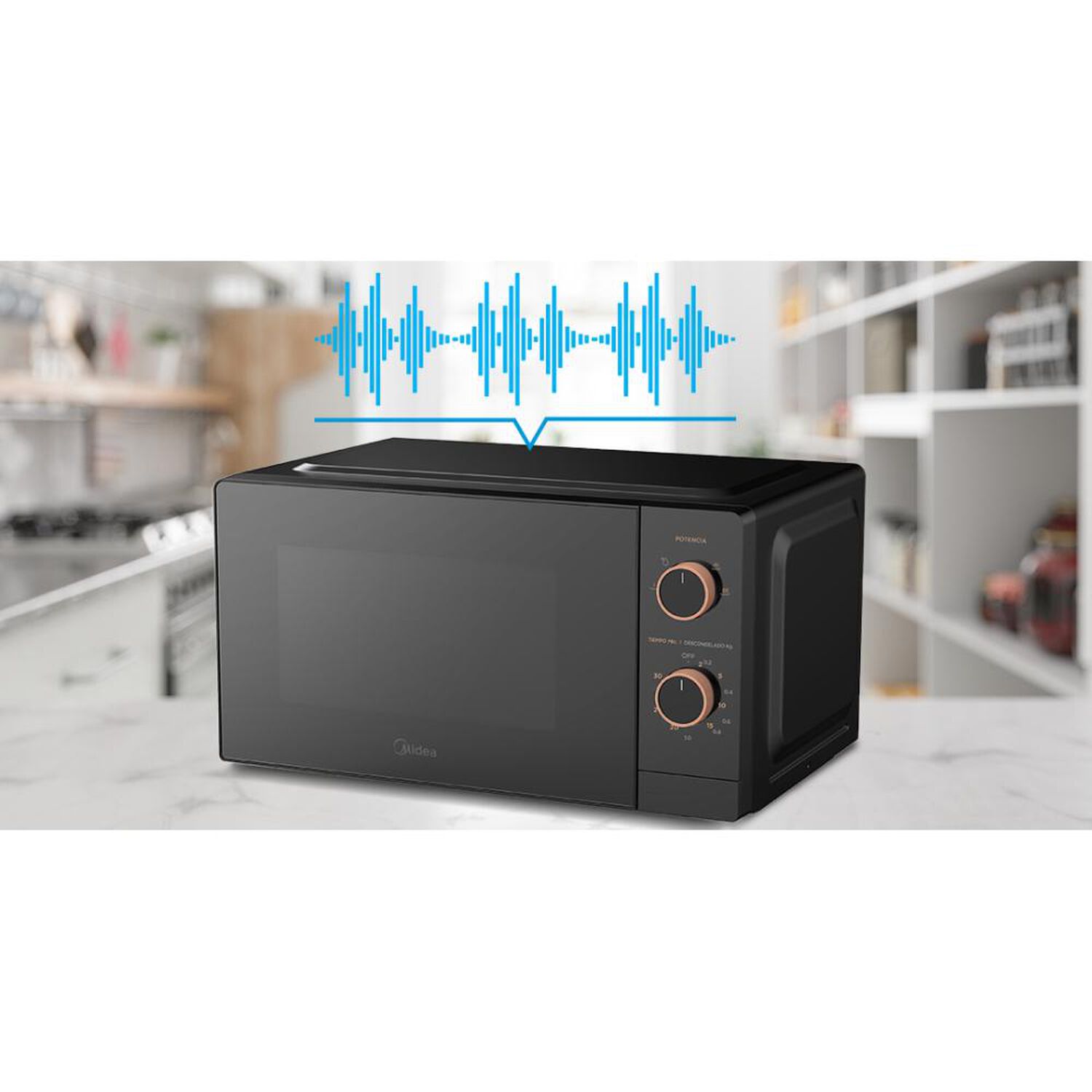 Microondas Midea MMP-20M711 / 20 Litros / 600W image number 3.0