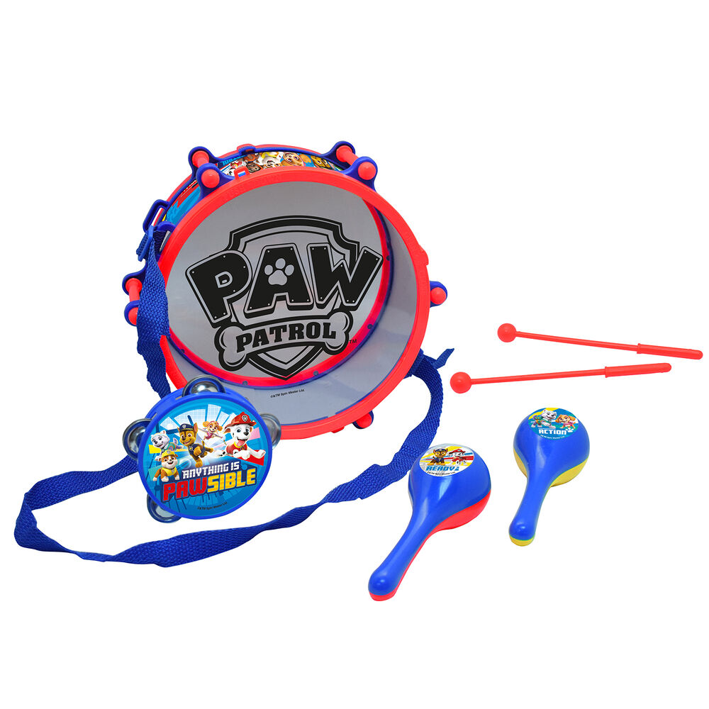 Set Musical En Tambor 6 Piezas Paw Patrol image number 1.0