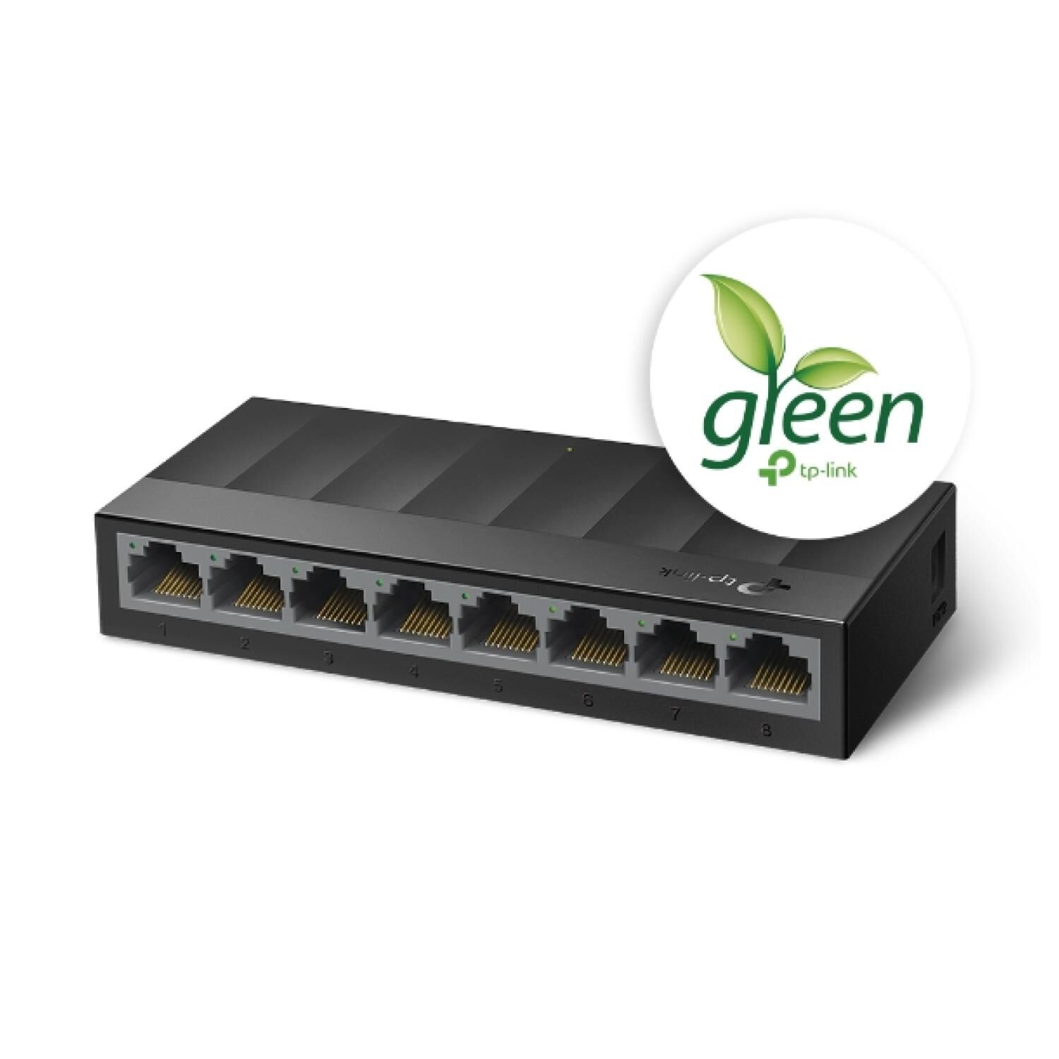Switch Lan 8 Puertos Rj45 Escritorio Ls1008g image number 1.0