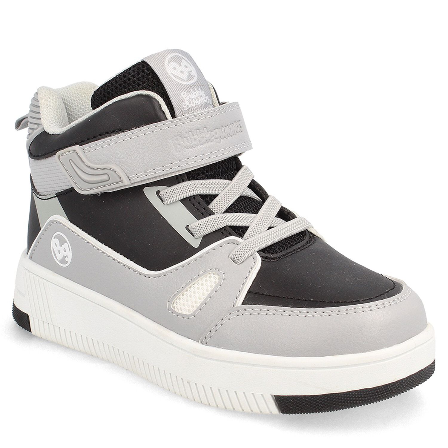 Zapatilla Ni&ntilde;o Bubblegummers Arnie Negro - Gris 30-33 image number 1.0