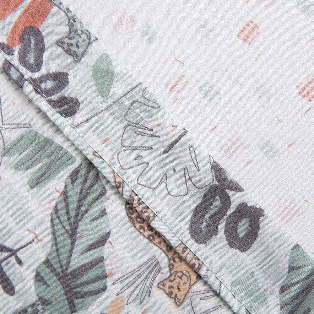 Sabana Estampada Plumetti 2 P Acacia image number 2.0