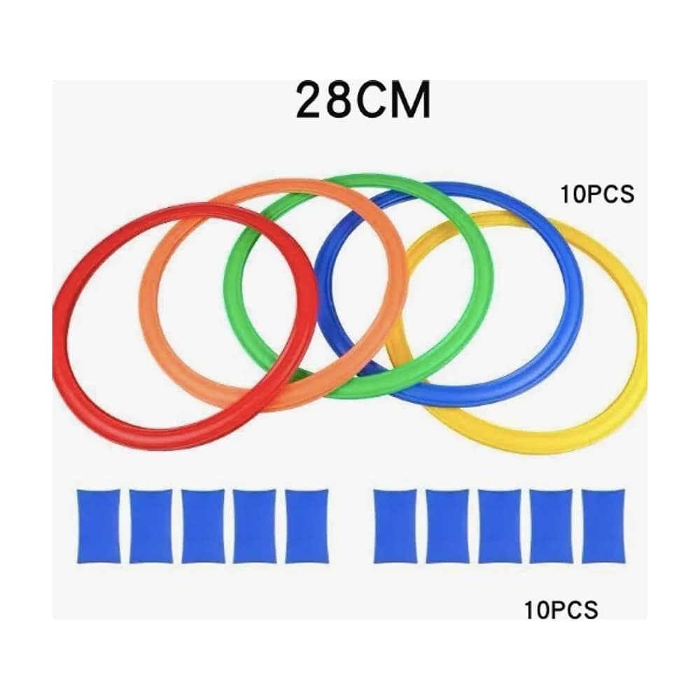 Set 10 Aros De Agilidad Y Entrenamiento image number 2.0